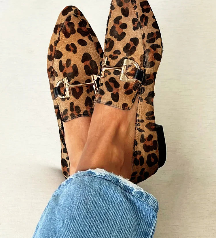Carvalho - Mocassins Elegantes Leopardo