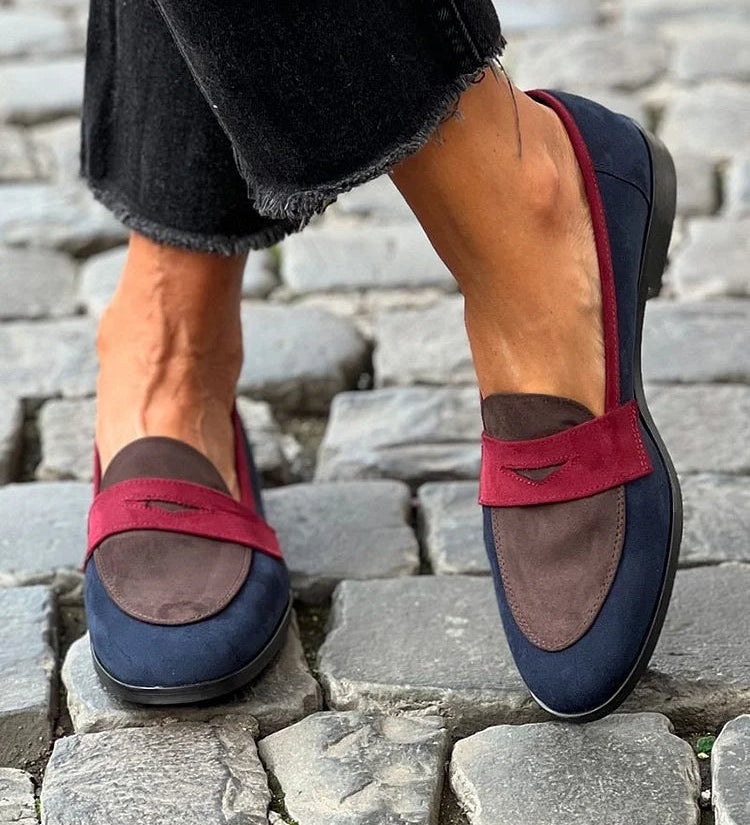 Jasmim - Mocassim Elegante Bicolor