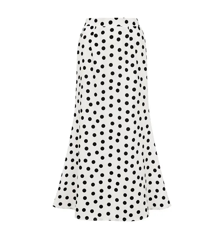 Polka Dot Ruffle Vintage Swimsuit Vacation Set
