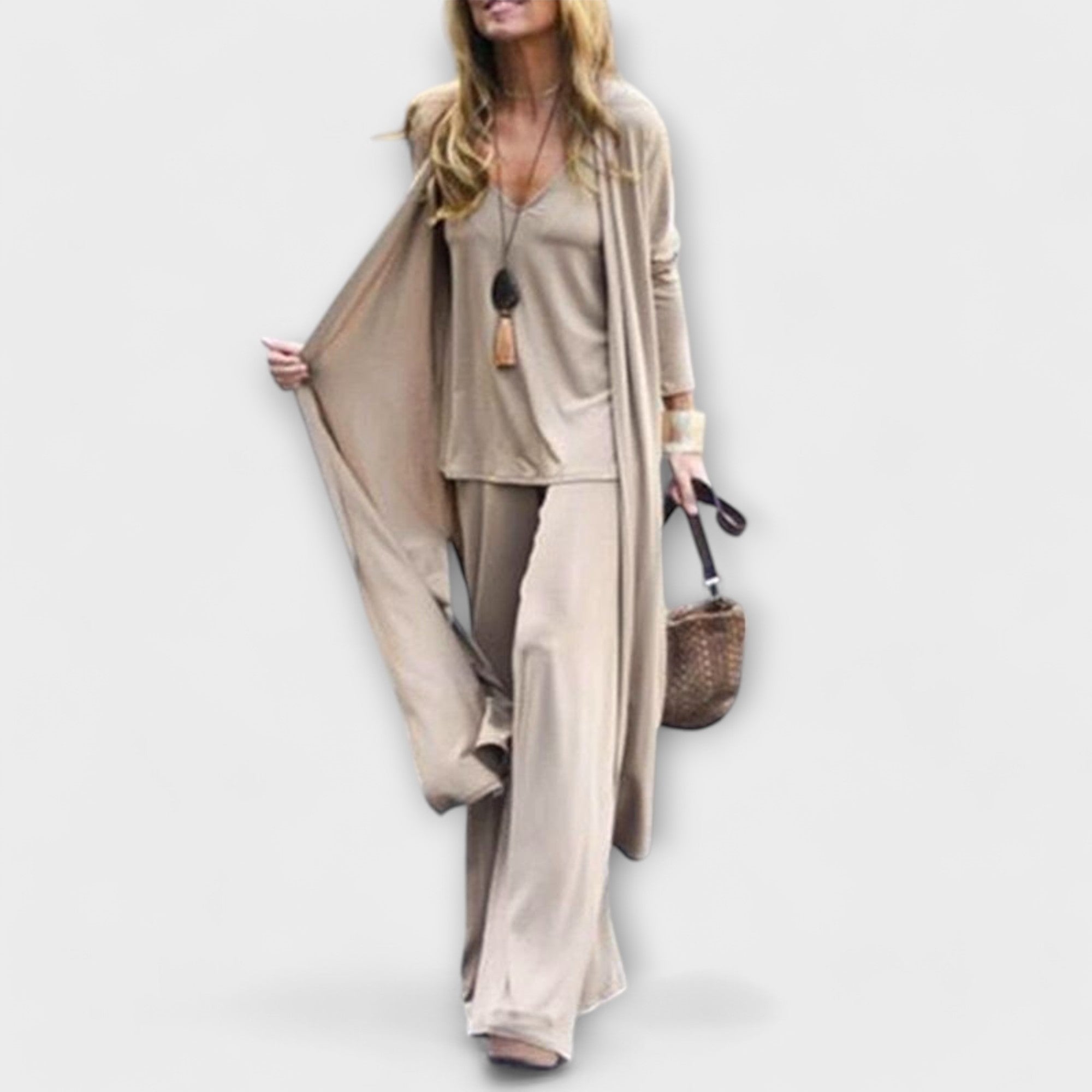 Conjunto Elegante de 3 Peças