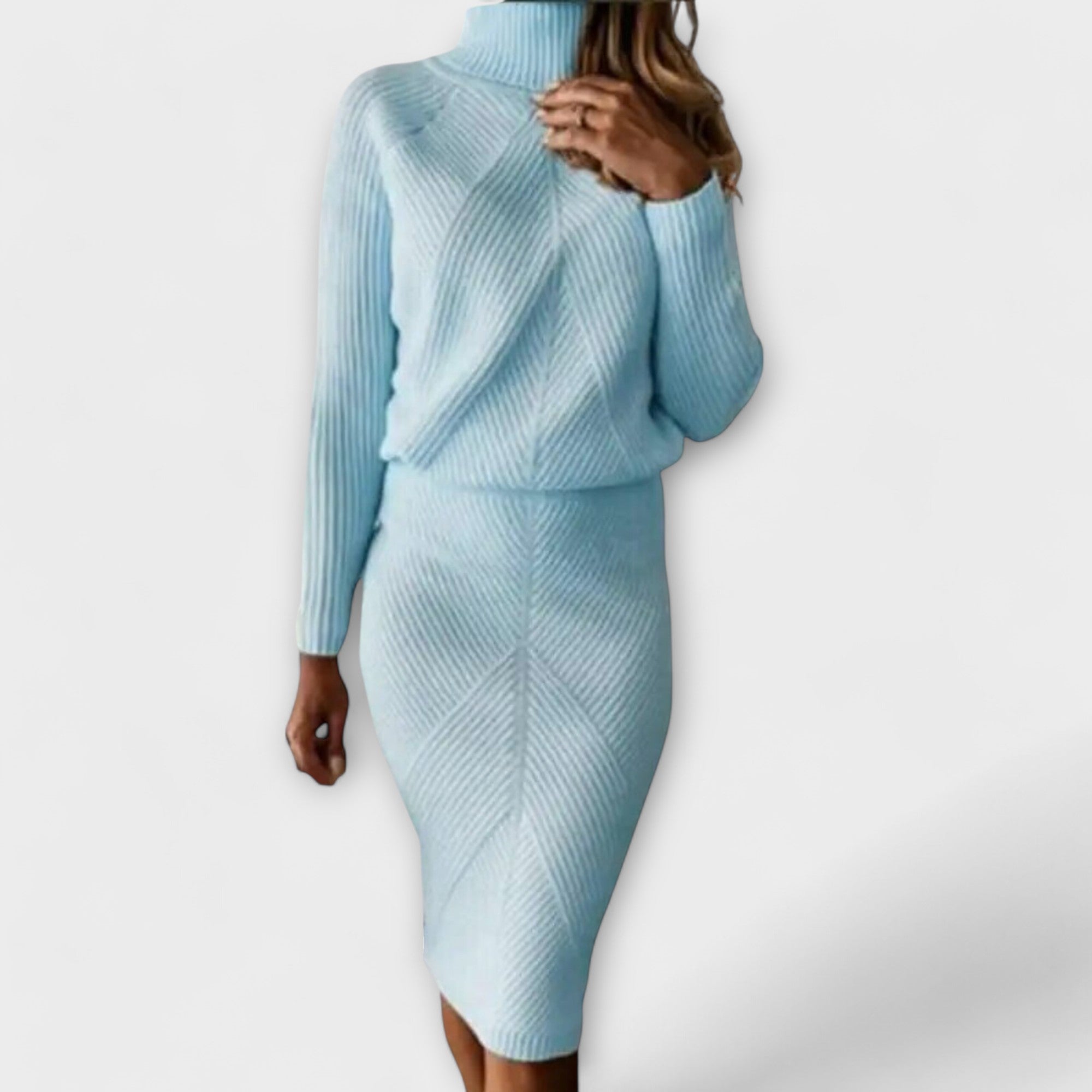 Conjunto de 2 Peças com Saia Justa