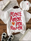 Branco com letras vermelhas / S