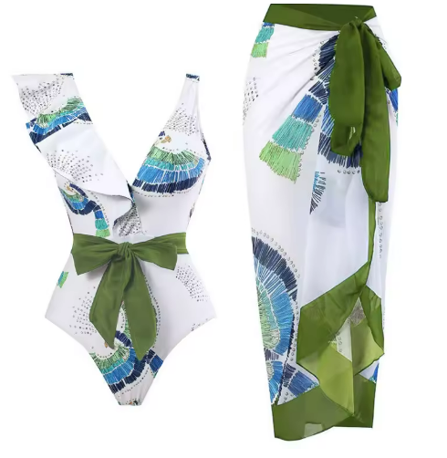 Santorini – Duo de Praia com Saia