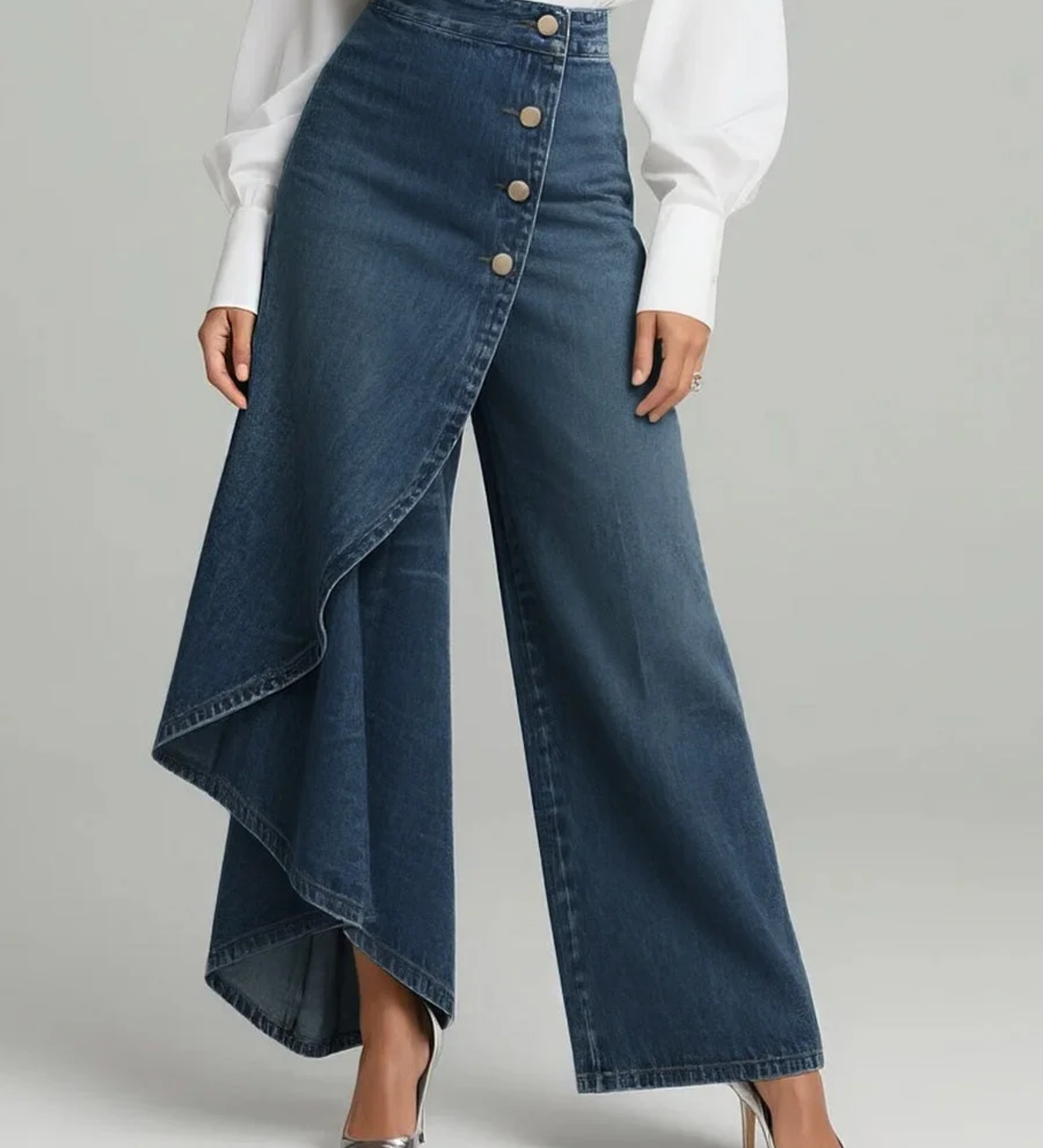 Maria | Calças de Denim Envolventes