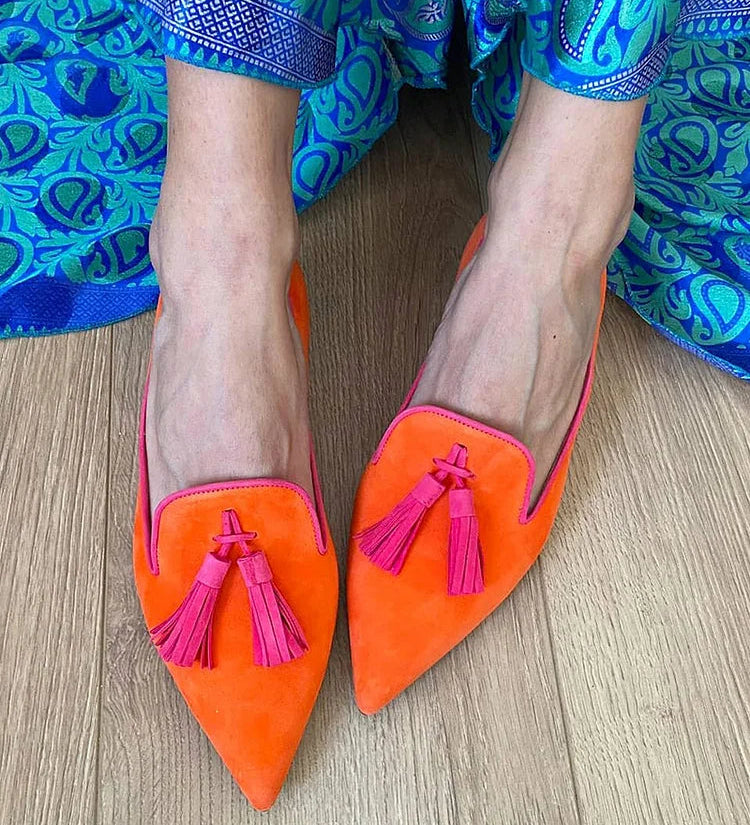Íris - Mocassins com franjas boho