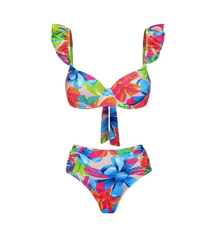 Printed Swimsuit Set for Women