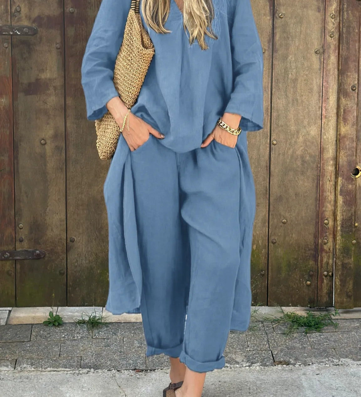 Bruna | Conjunto Elegante de Duas Peças