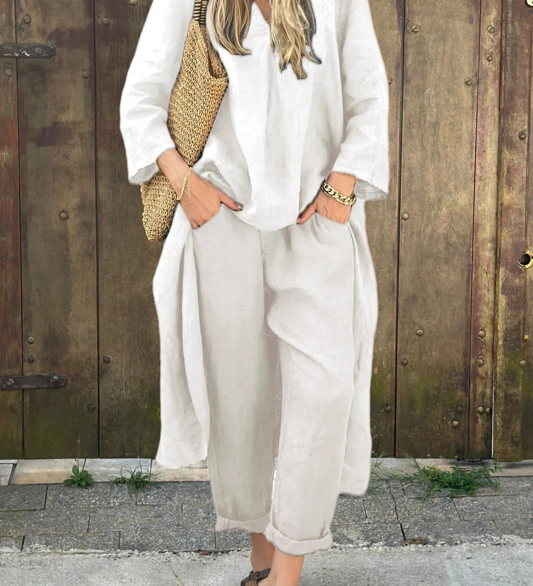 Bruna | Conjunto Elegante de Duas Peças