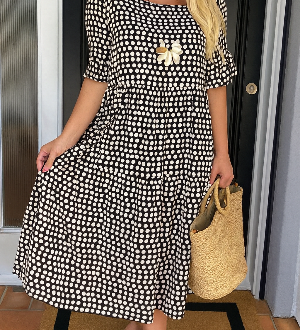 Ella - Vestido de Manga Curta