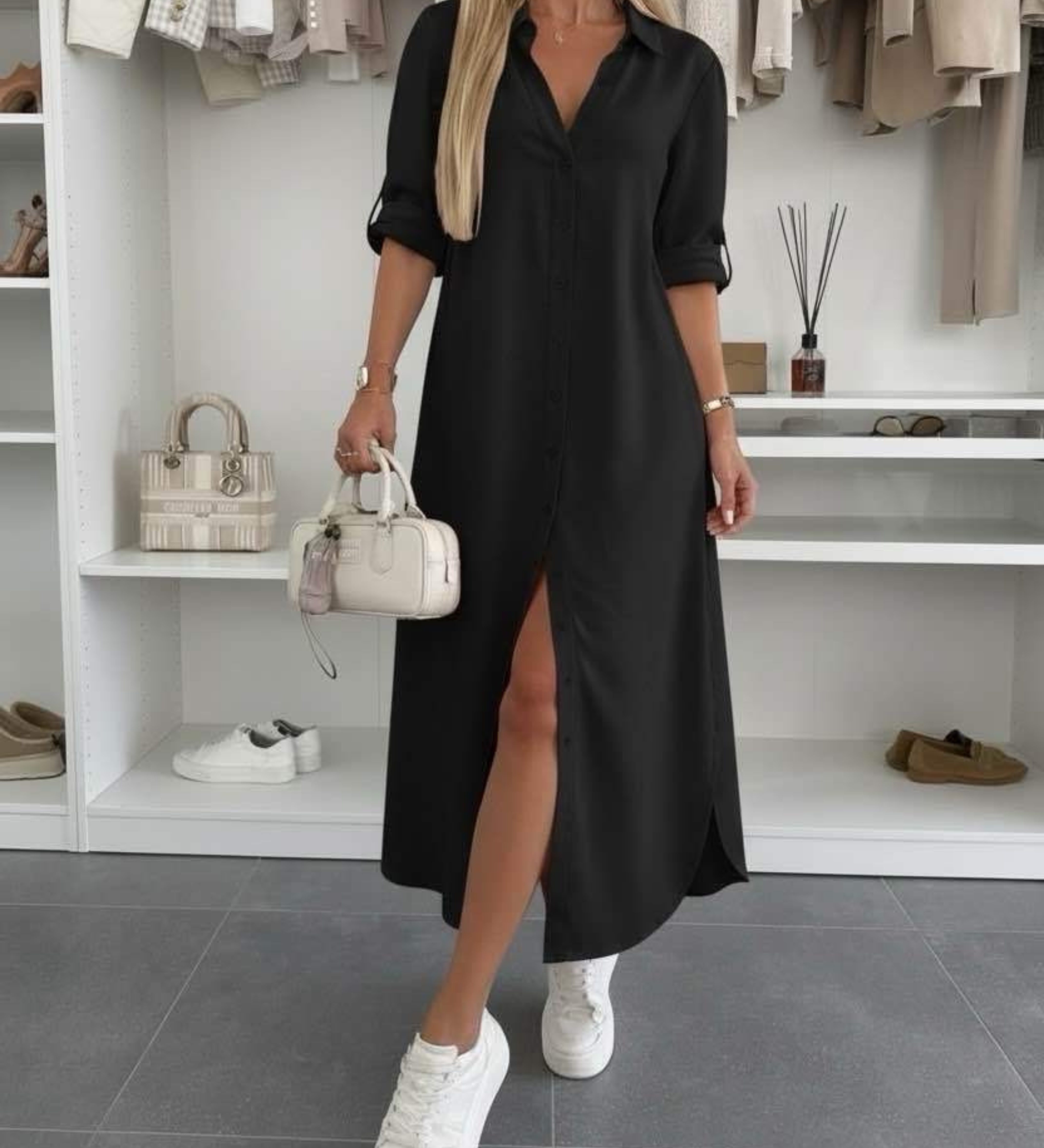 Aurora - Vestido Camisa Oversized