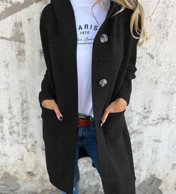 Sandra | Casaco de Malha Comprido e Elegante