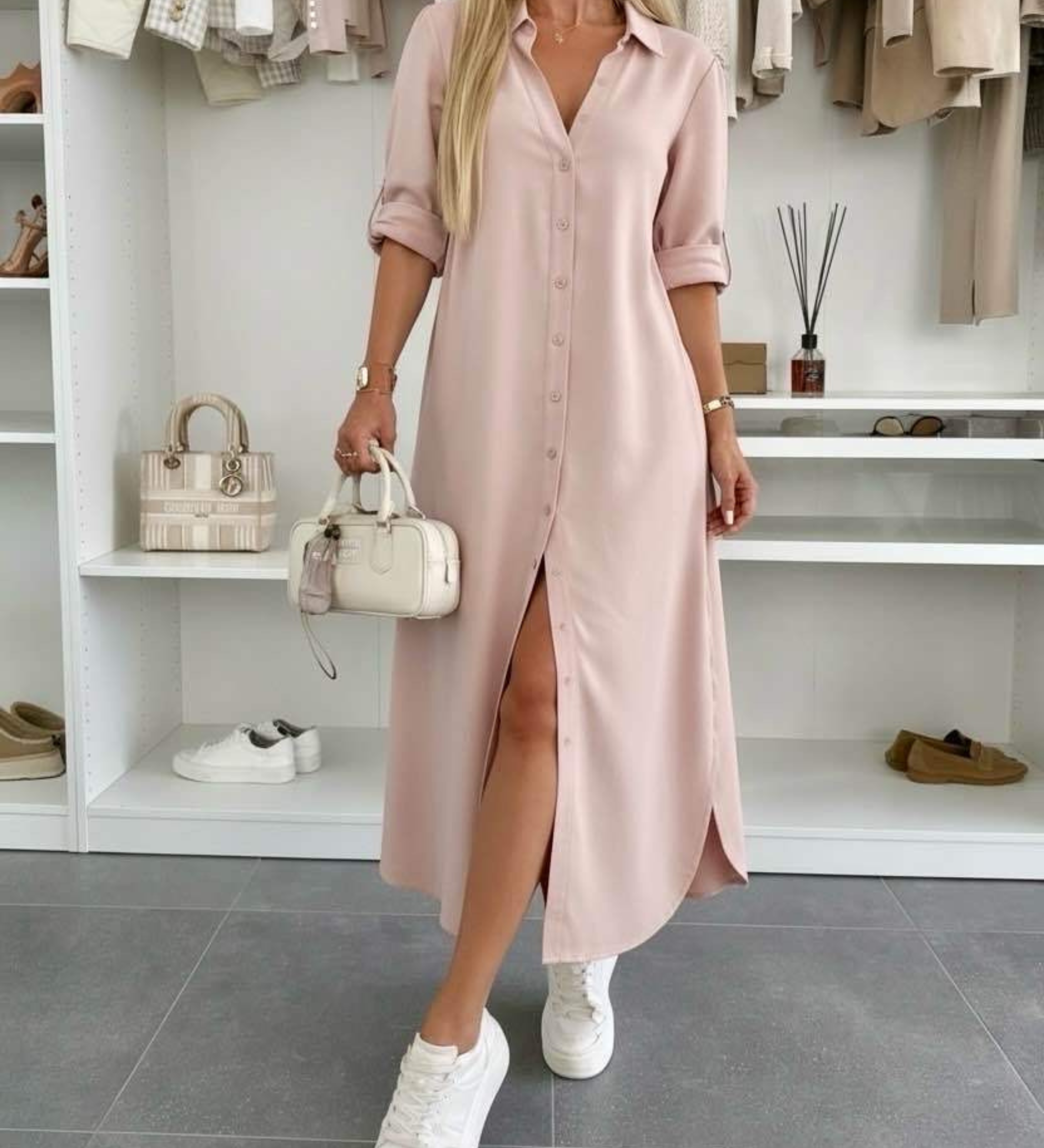 Aurora - Vestido Camisa Oversized