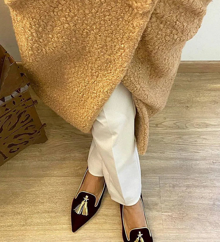 Íris - Mocassins com franjas boho