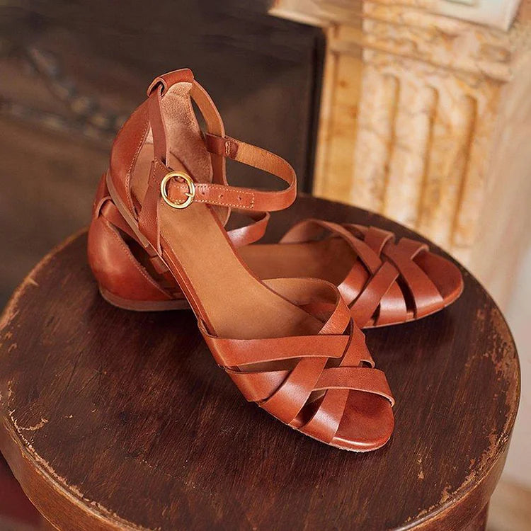 Prazeres - Sandálias Peep toe