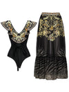 Umbrella Skirt Suit / S