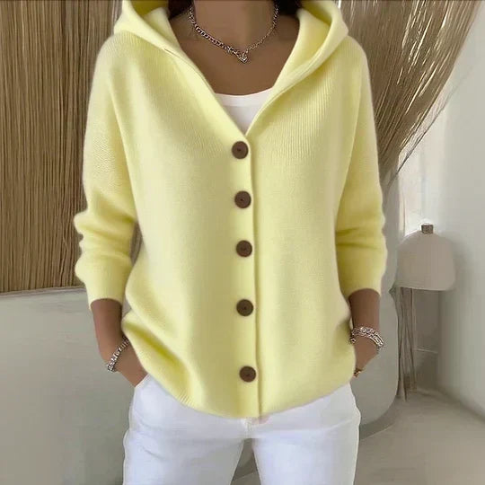 Sílvia - Cardigan com Capuz