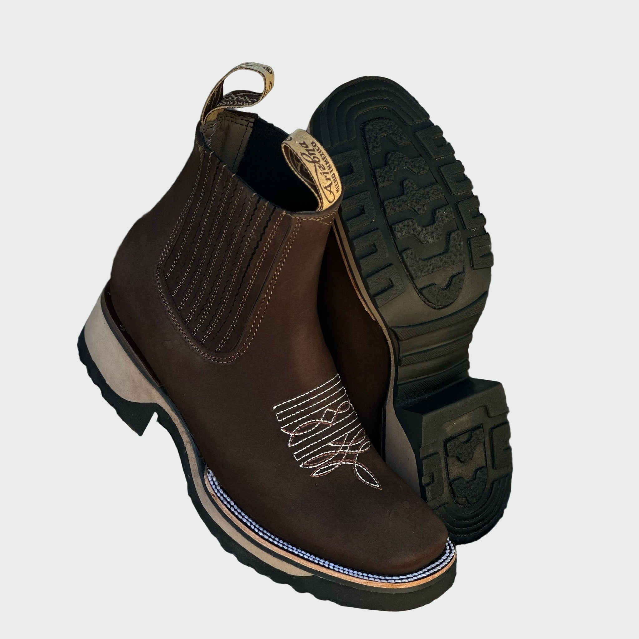 Helena - Botas de cowboy em couro