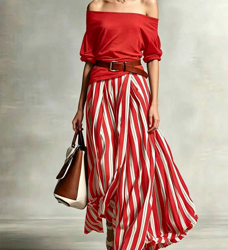 Saint-Tropez - Conjunto Listrado