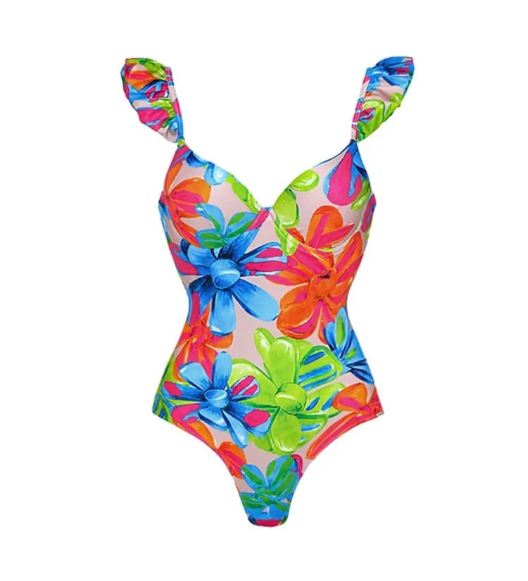 Printed Swimsuit Set for Women