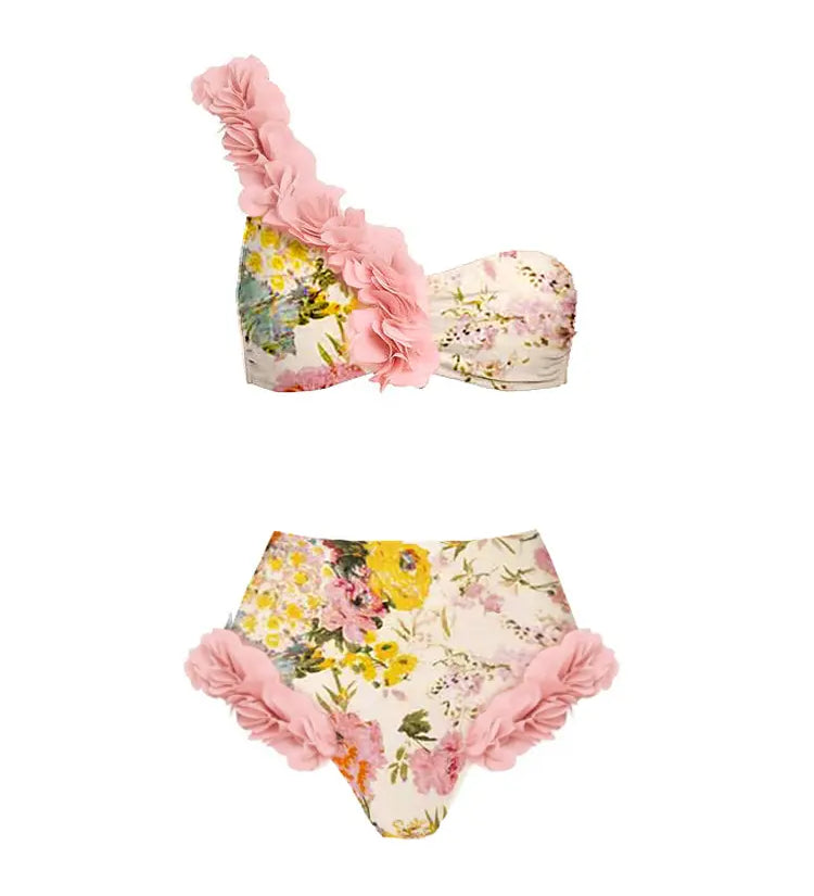 Handmade Appliqué Sexy Bikini Set