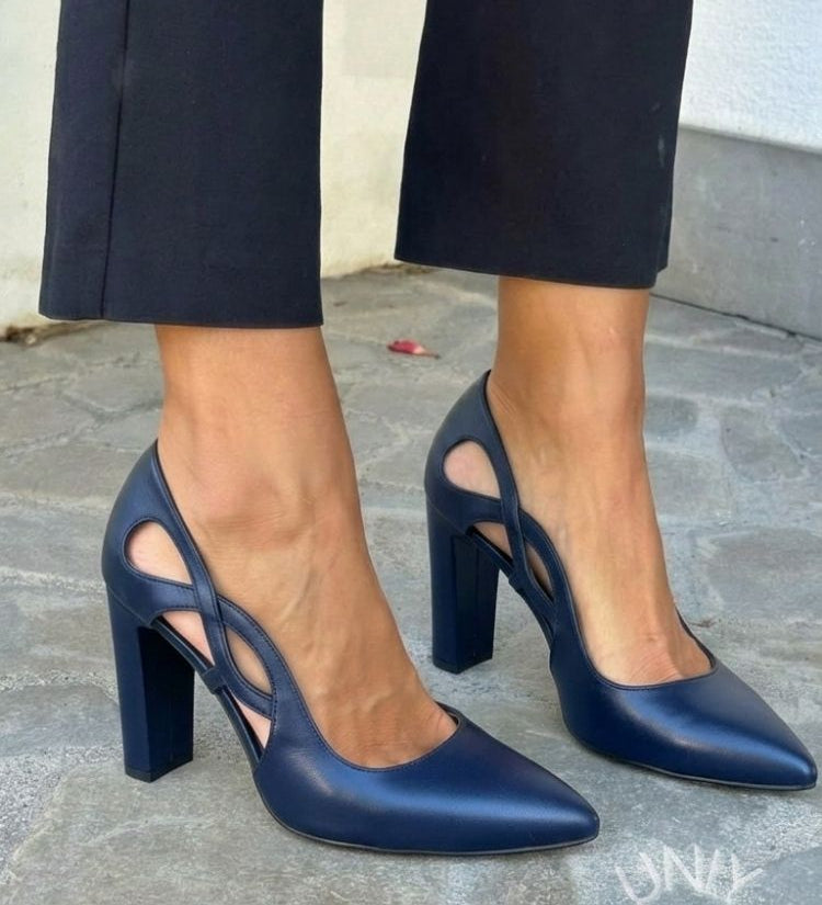 Amalia - Décolleté Cut-out em Ecopelle