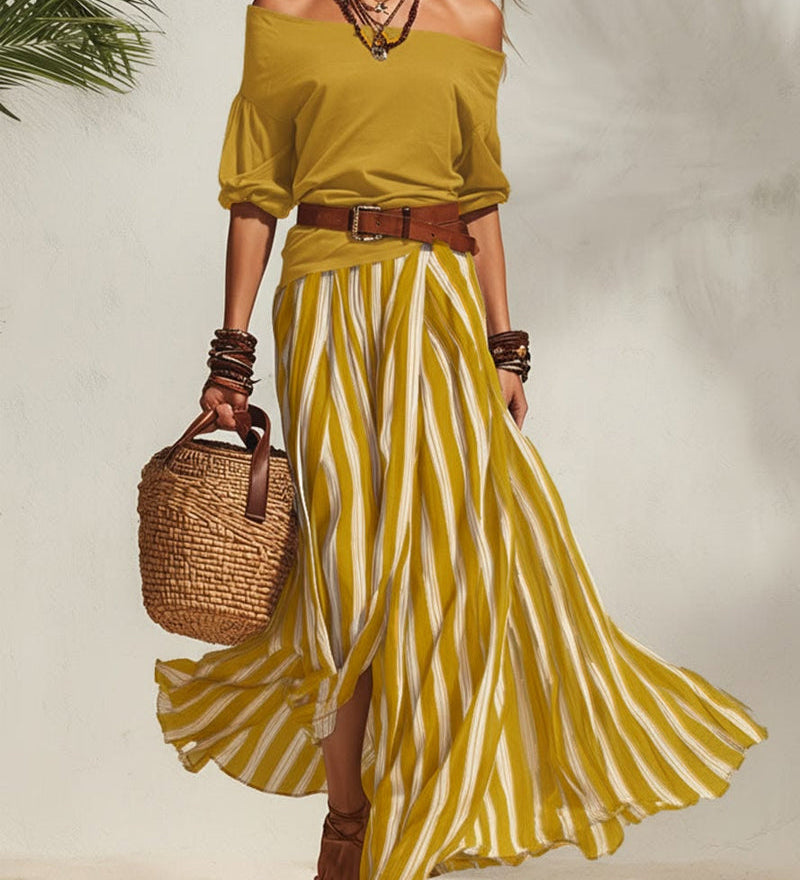 Saint-Tropez - Conjunto Listrado