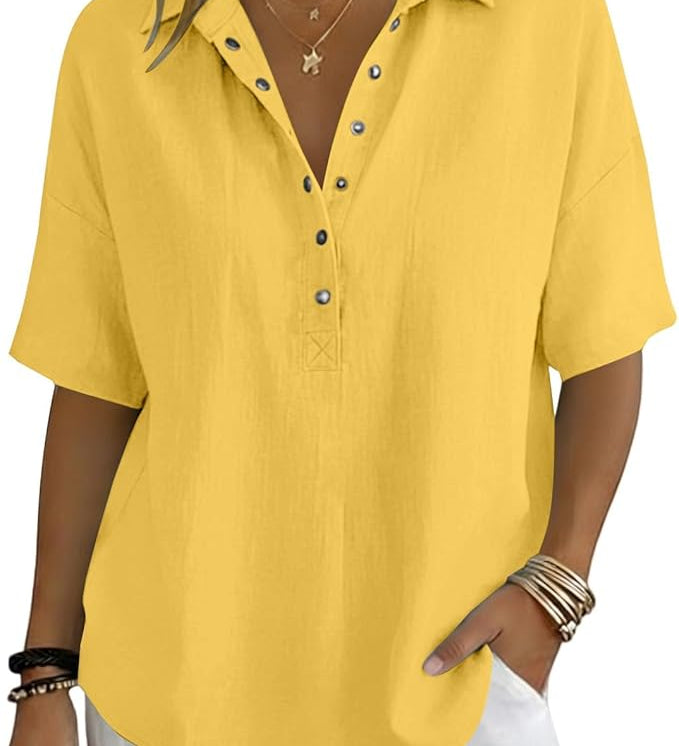 Camila - Blusa elegante Verão