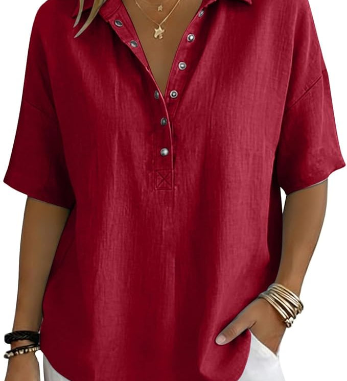 Camila - Blusa elegante Verão