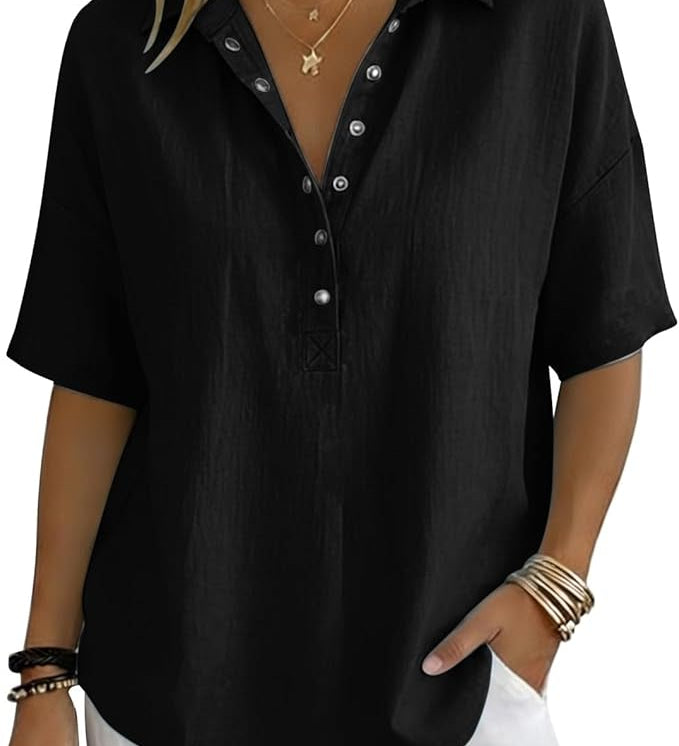 Camila - Blusa elegante Verão