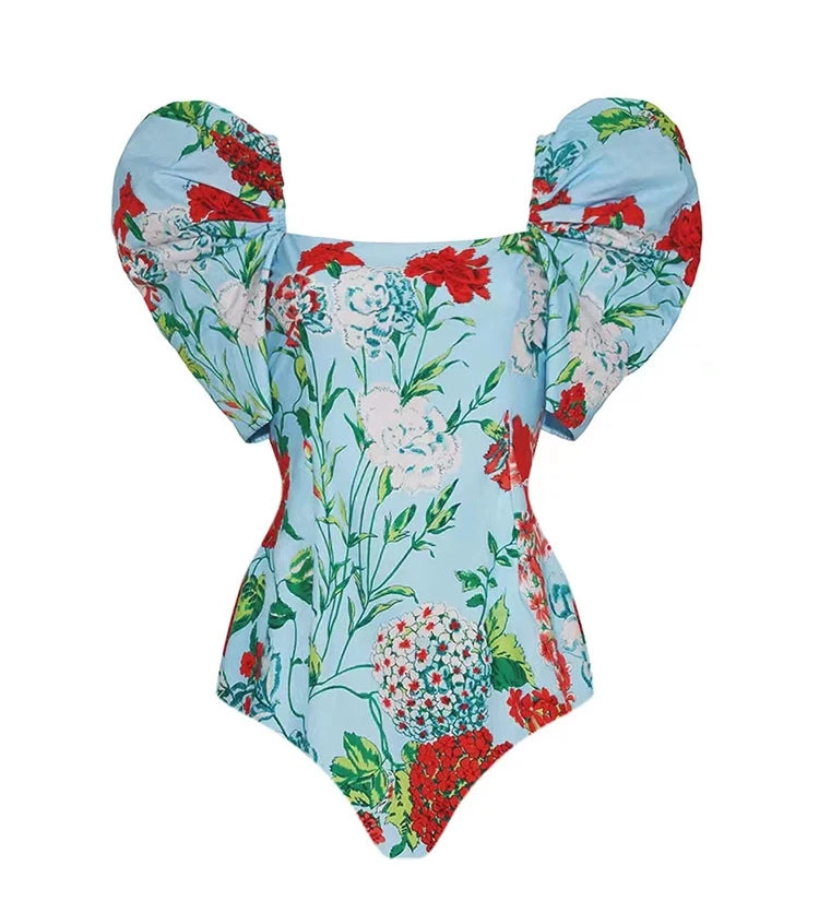 Lace Trim Tie-Up French Style Bikini Set
