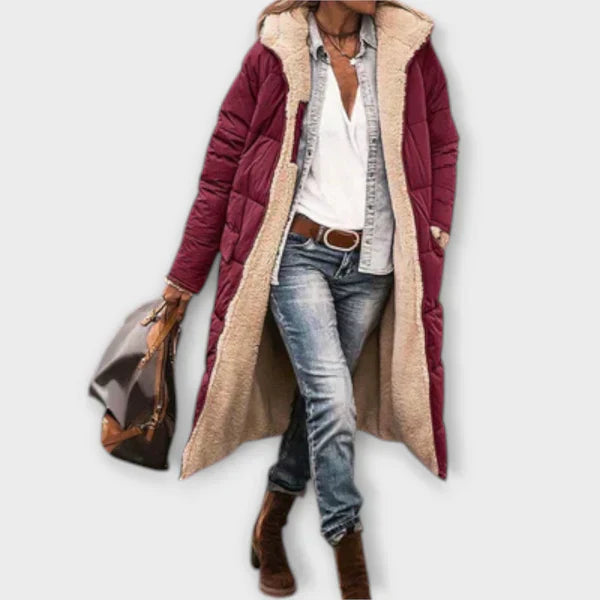 Kora - Casaco Aconchegante com Forro de Pelo