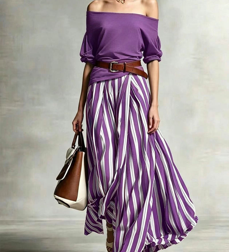 Saint-Tropez - Conjunto Listrado
