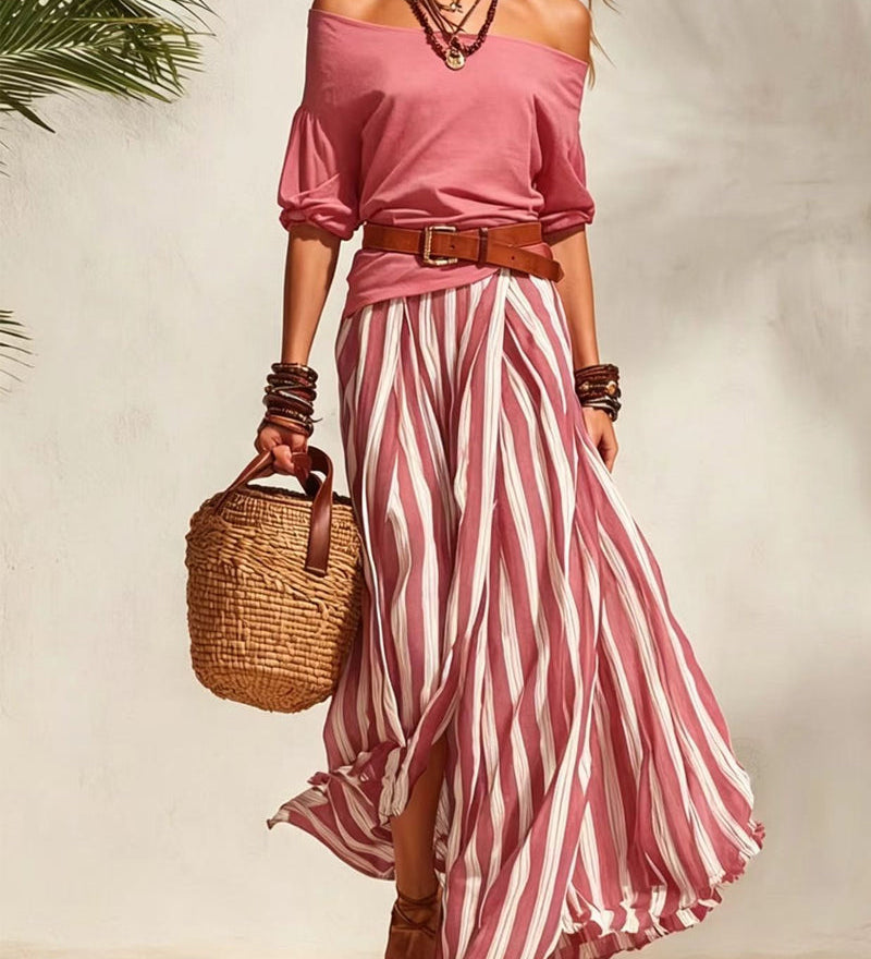 Saint-Tropez - Conjunto Listrado