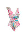 Ruffle Swimsuit / S