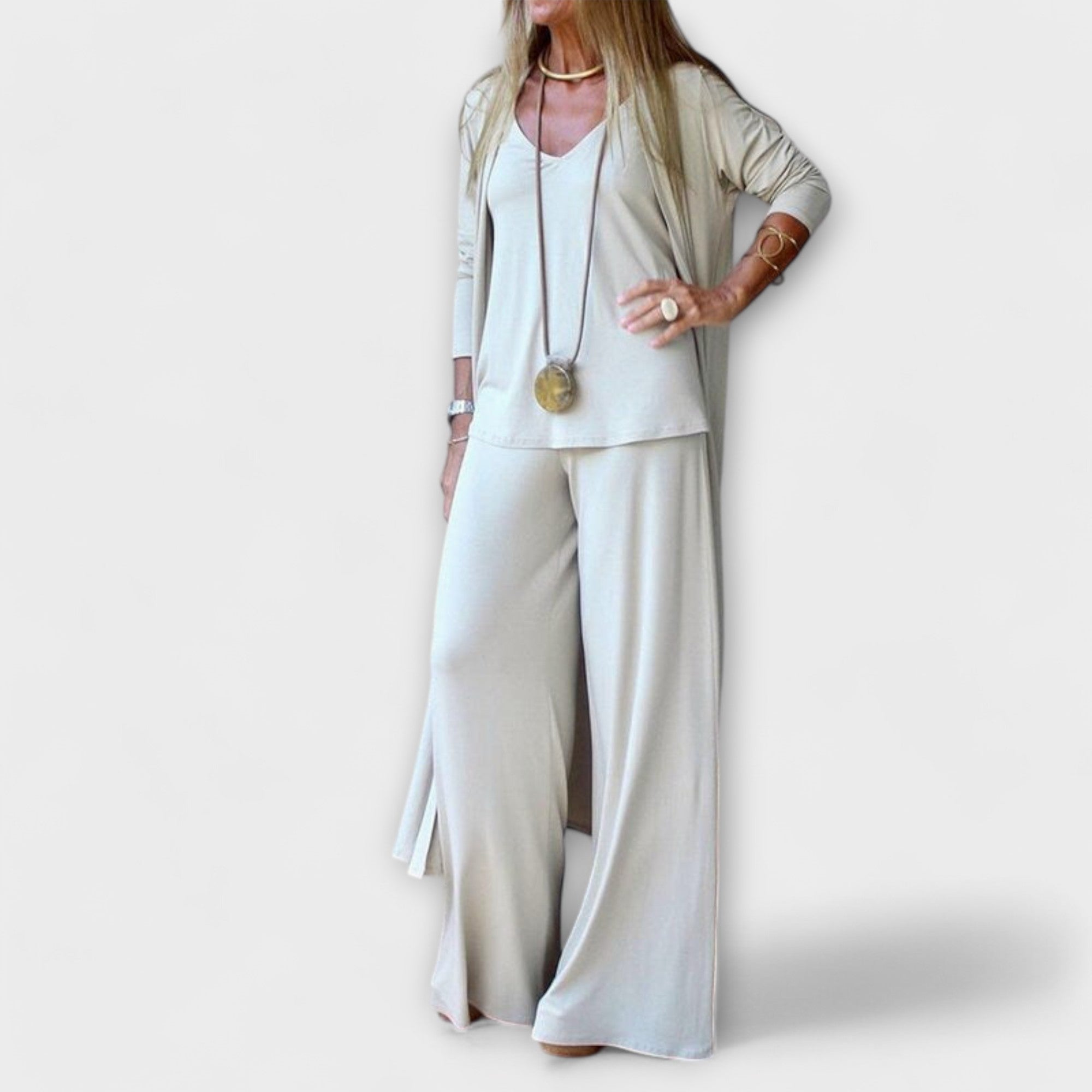 Conjunto Elegante de 3 Peças