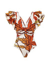 Ruffle Swimsuit / S
