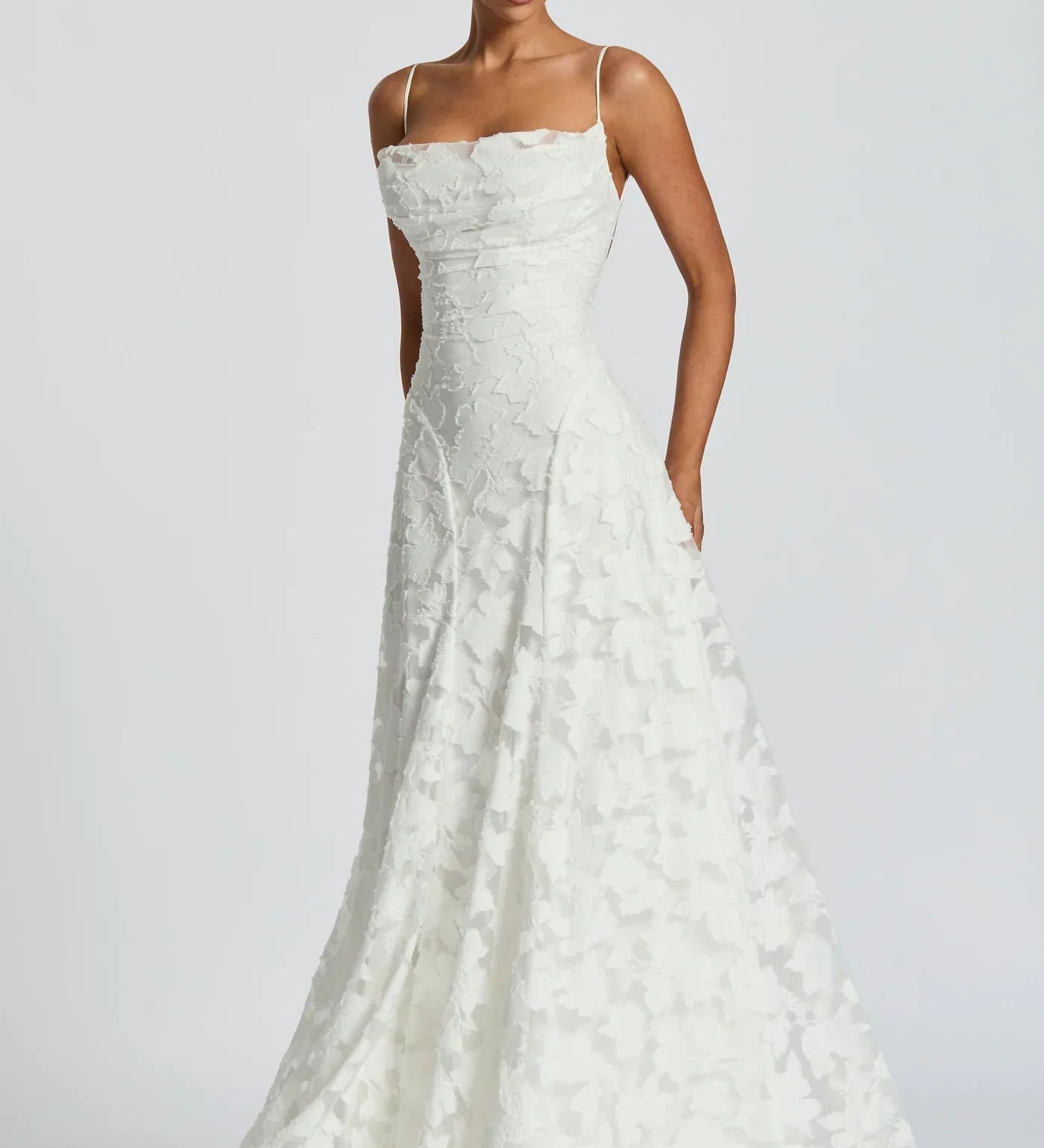 Maxi Dress Diana in Jacquard