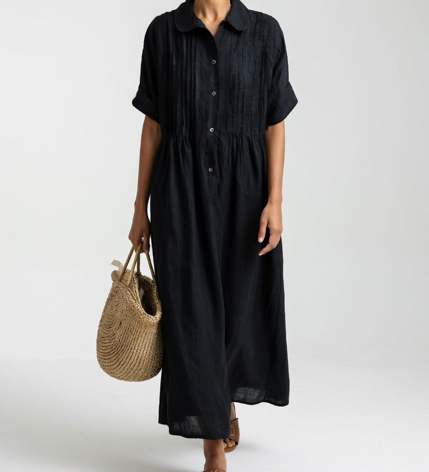 Salina - Vestido camisa fluido de verão