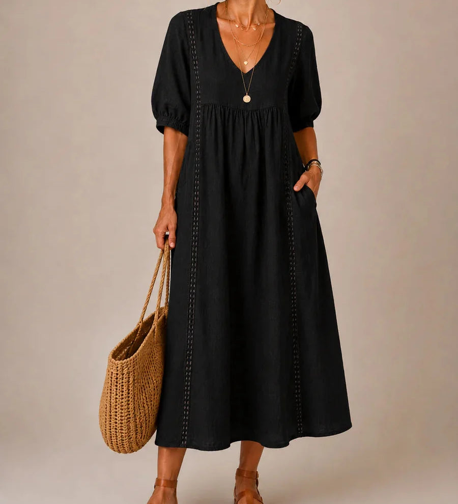Alba - Vestido Midi de Verão
