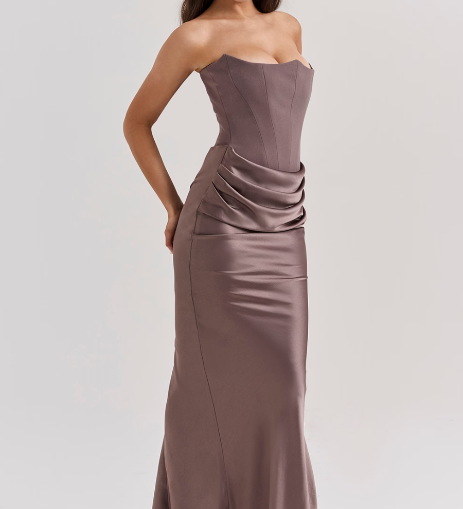 Maxi Vestido Sem Alças