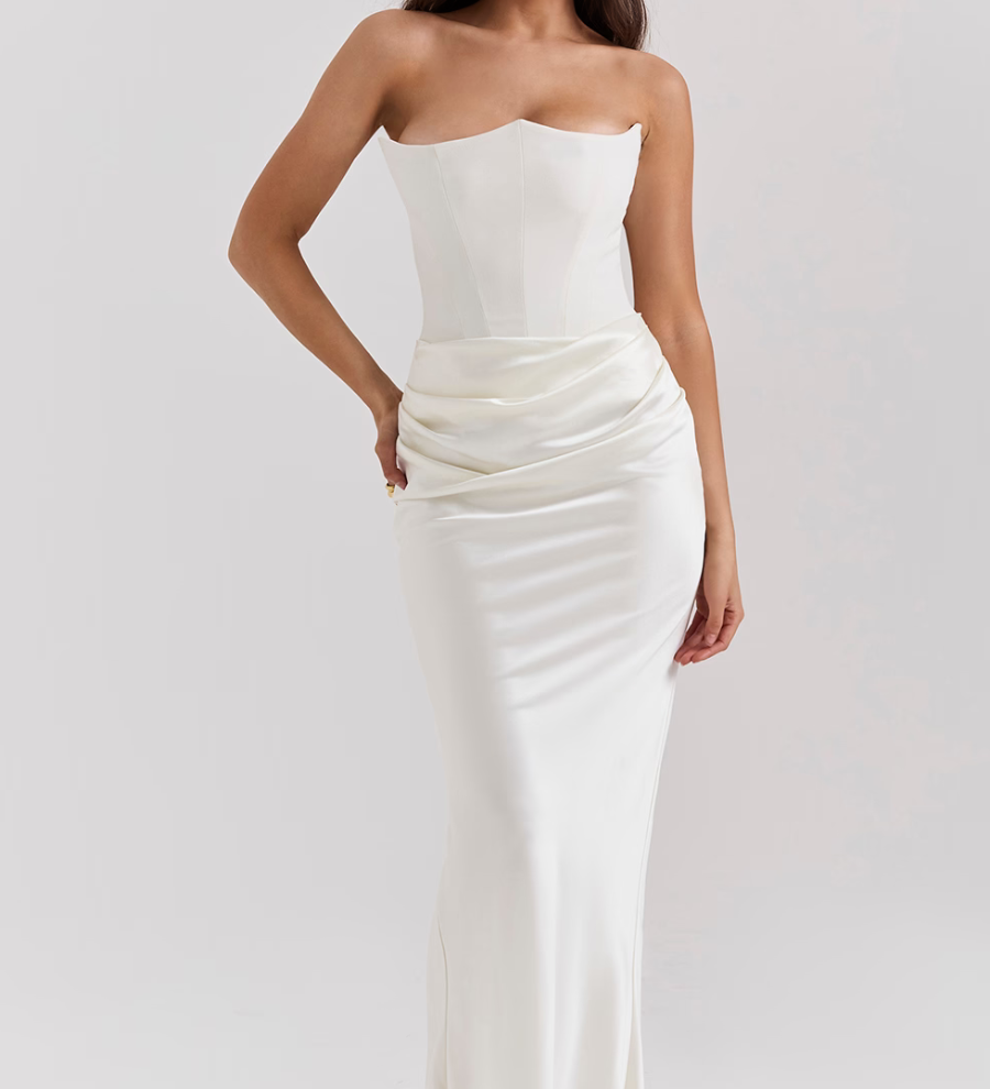 Maxi Vestido Sem Alças