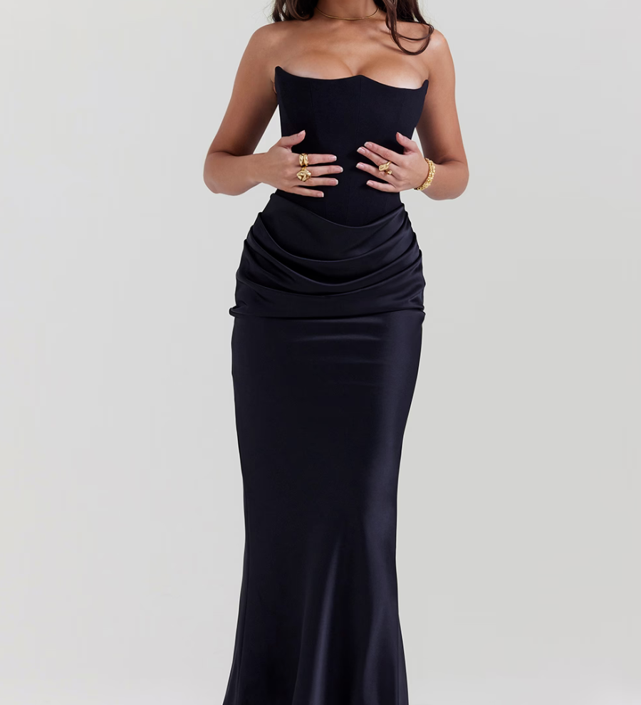 Maxi Vestido Sem Alças