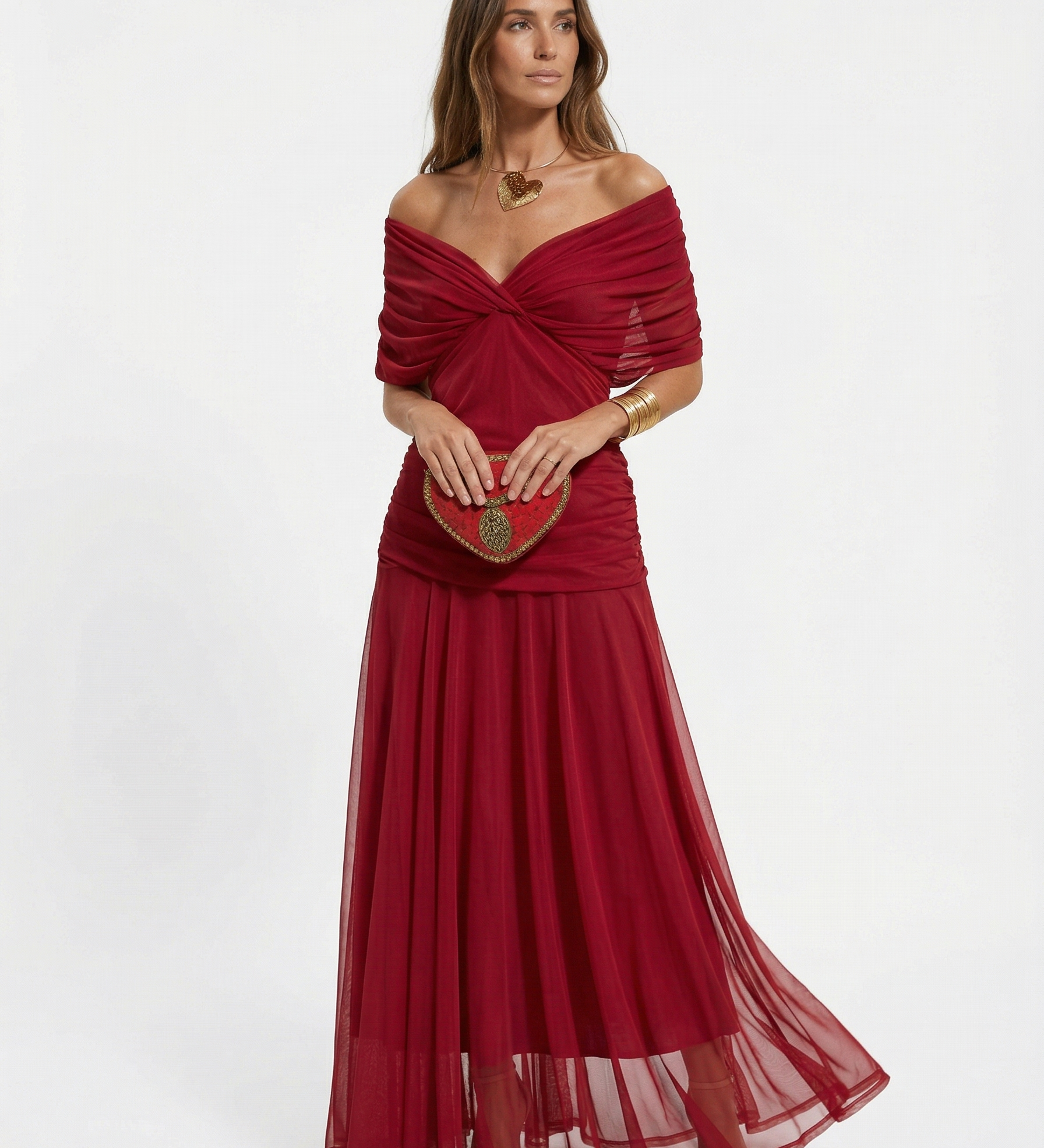Carvoeiro - Vestido Longo Decote em V