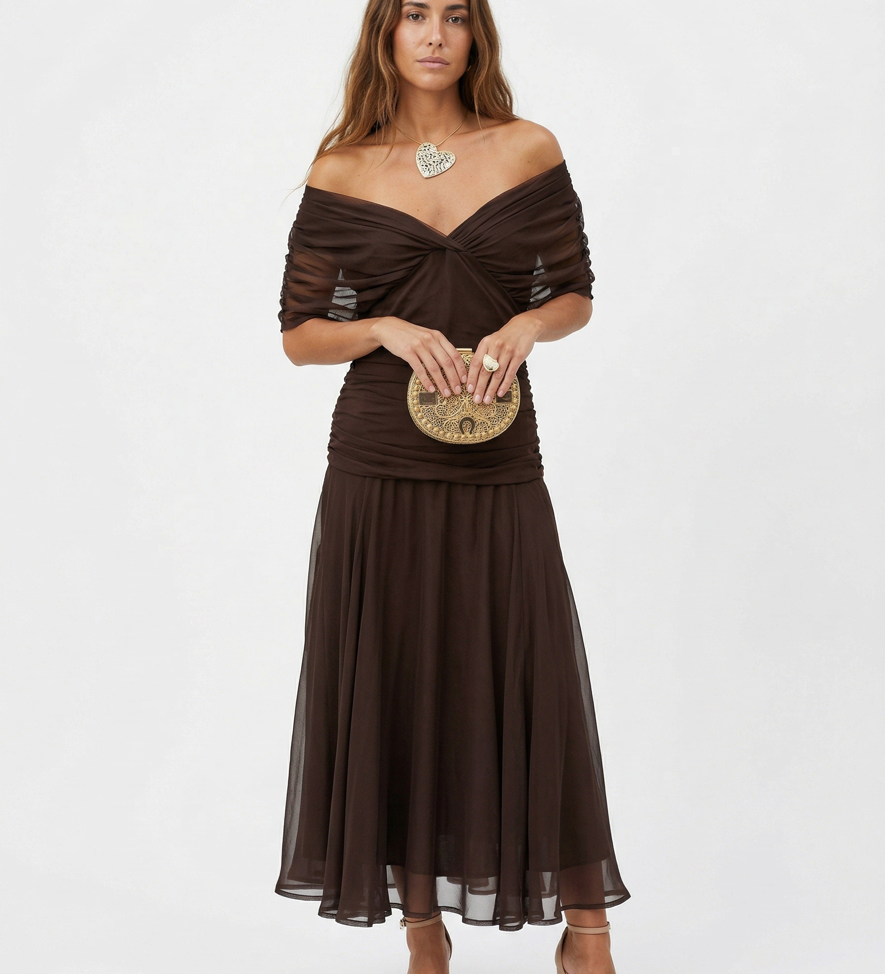 Carvoeiro - Vestido Longo Decote em V