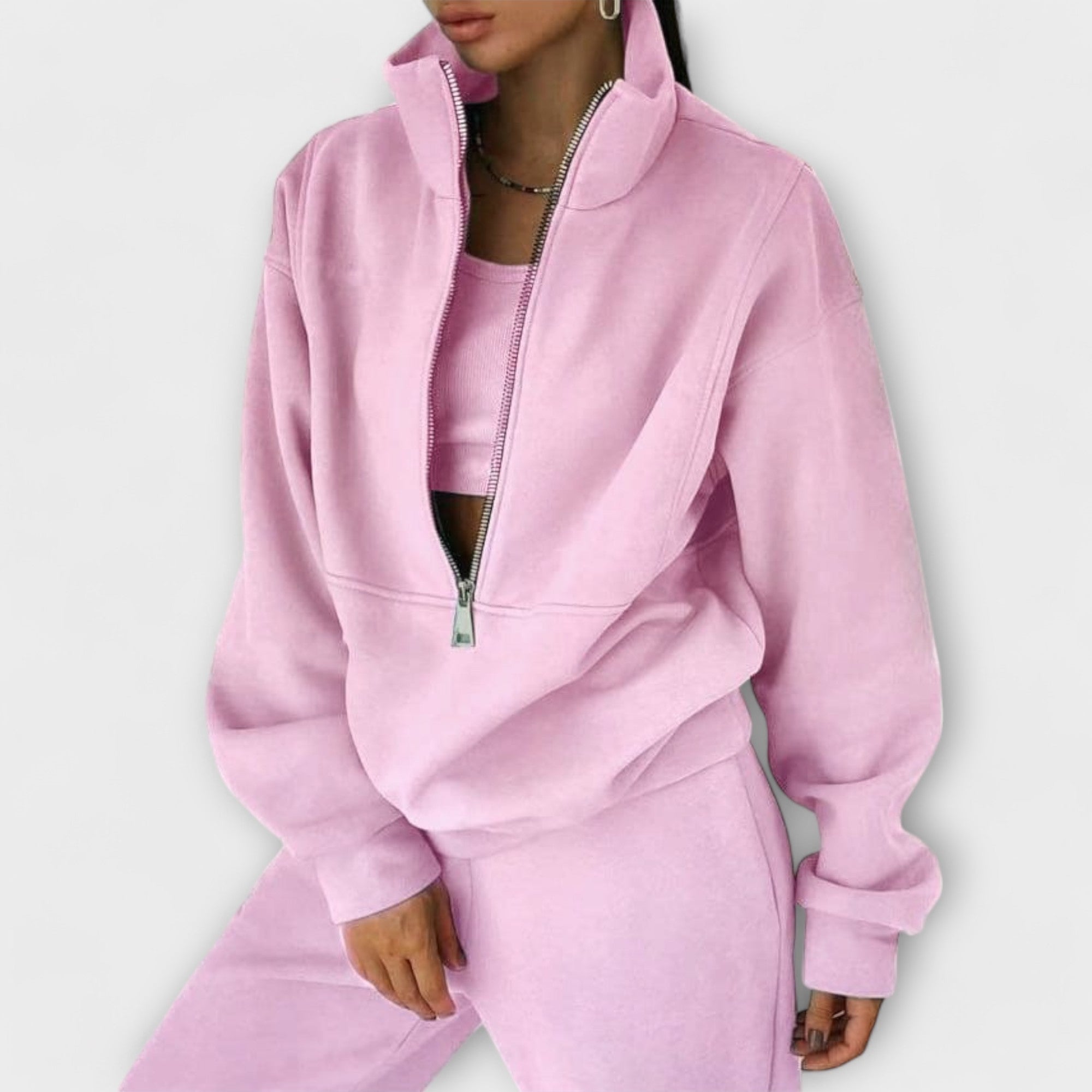 Evy Lounge Set - Conjunto de Fleece Confortável