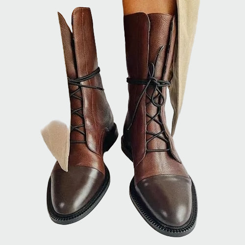Daniela - Botas orthopédiques em couro