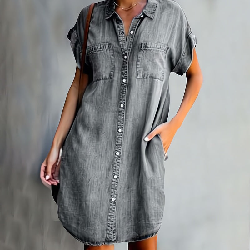 Leonor | Robe Chemise Botonada