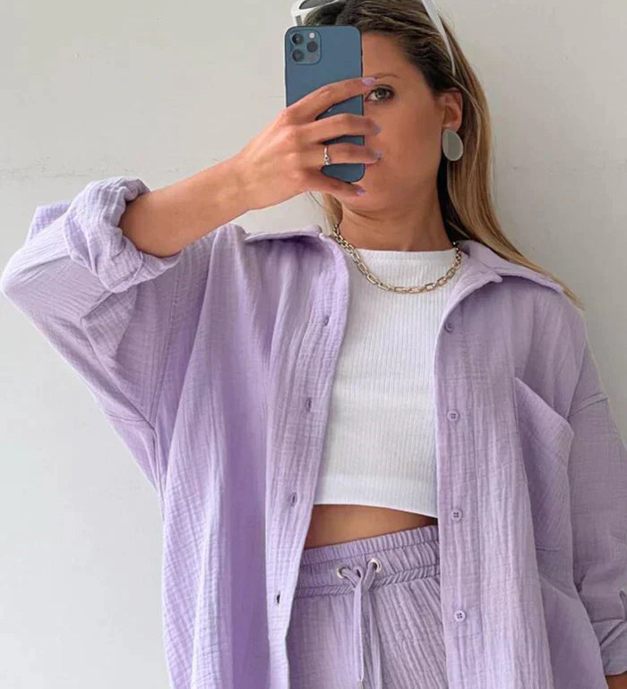 Lina™ | Conjunto Leve e Estiloso