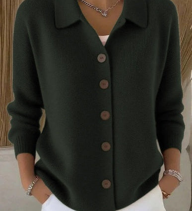 Josefina - Cardigan com Colarinho