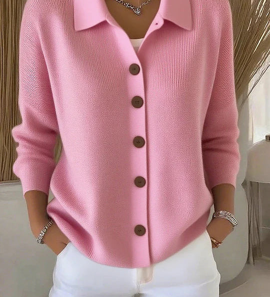 Josefina - Cardigan com Colarinho